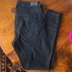 Black Denim high waisted jeans